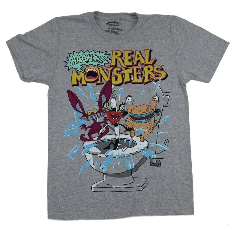Base Layer Top - Real Monsters Adult New T Shirt