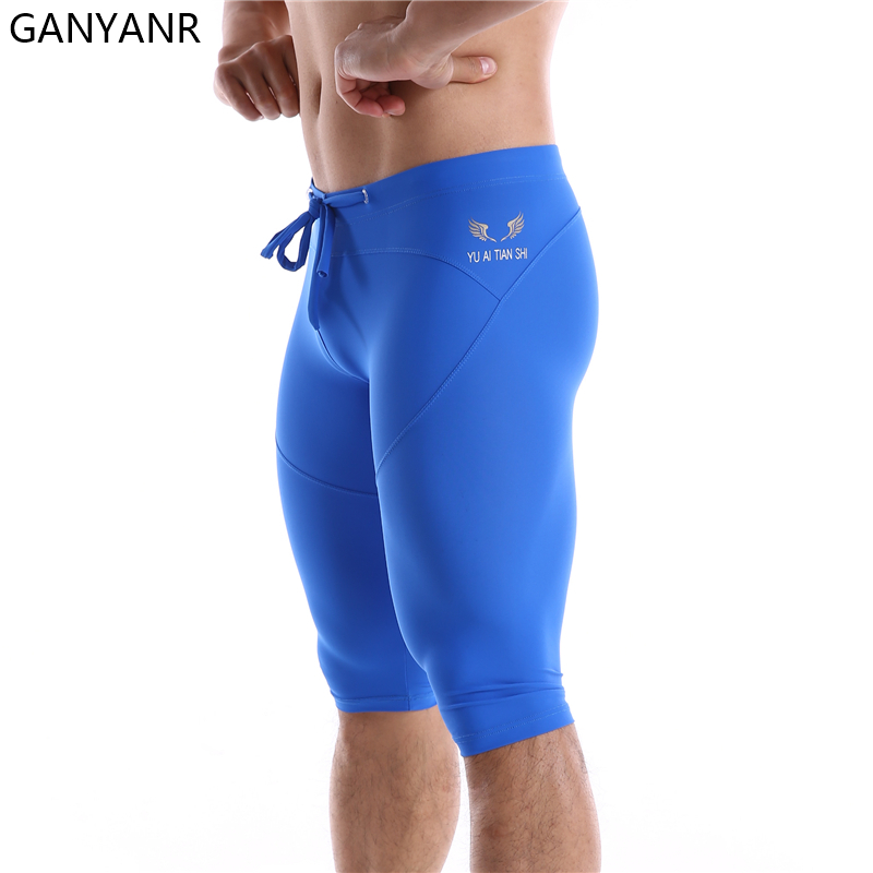 Ganyanr Chạy Thun Nam Nén Quần - đánh giá và giá Compression Shorts Athletes