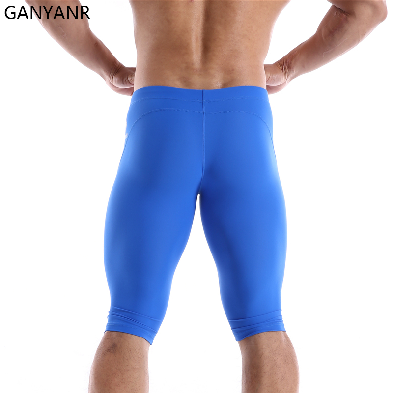 Ganyanr Chạy Thun Nam Nén Quần - đánh giá và giá Compression Shorts Athletes
