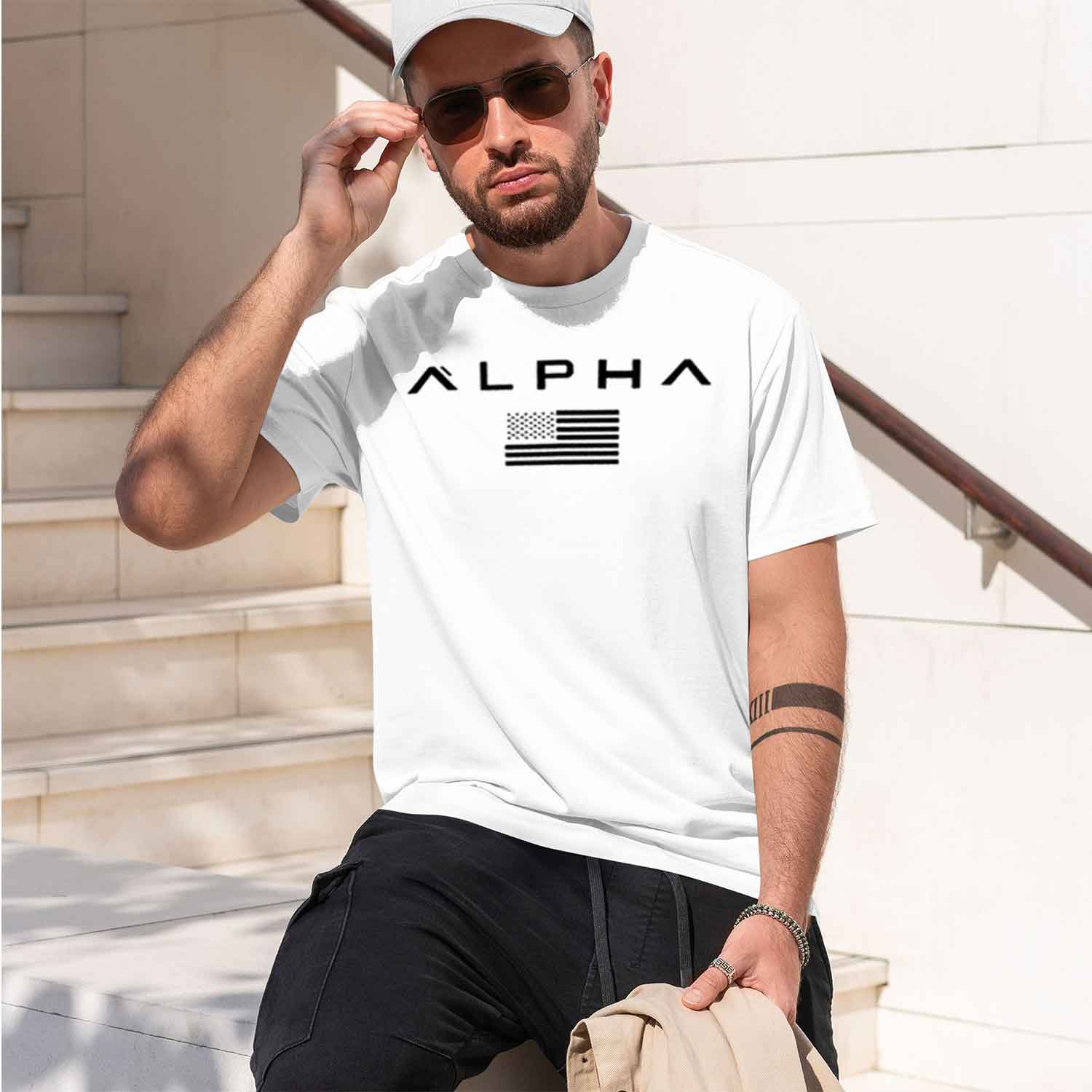 Men's Printed Round-ne Fitness - đánh giá và giá Undershirt Crew Neck