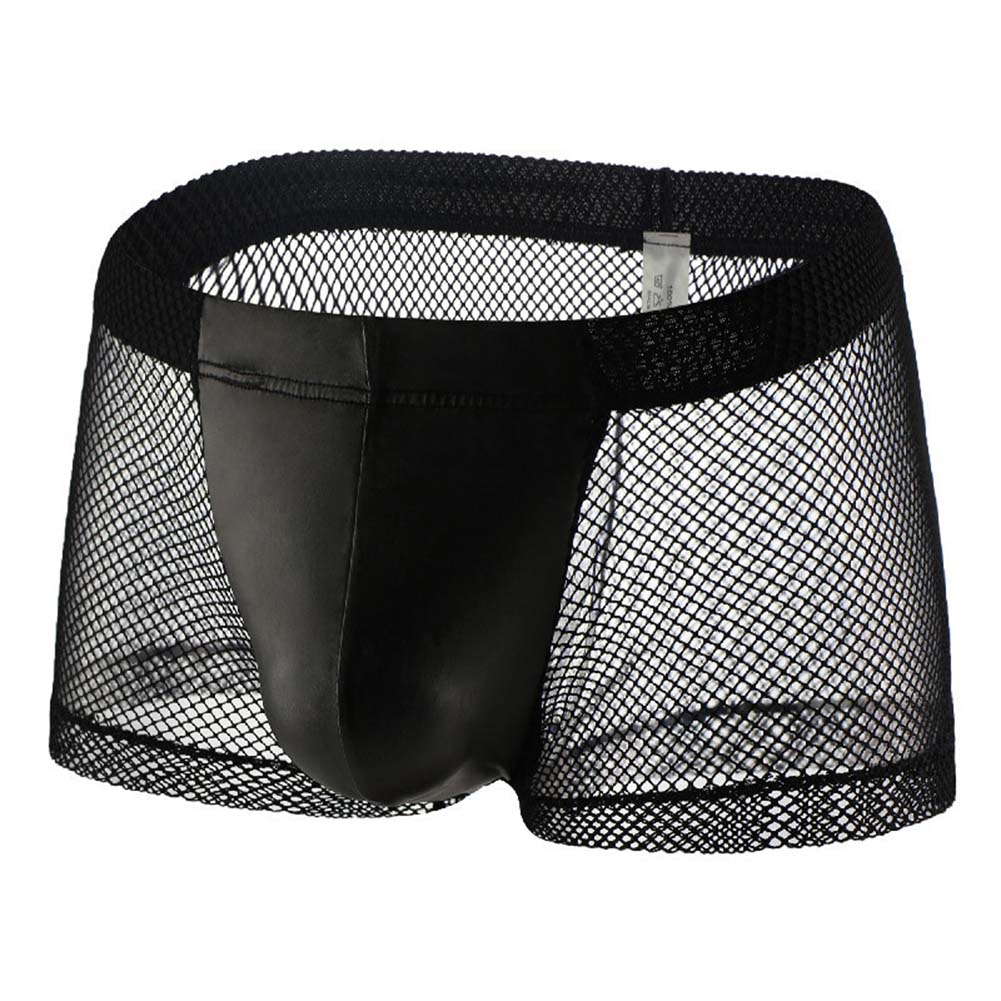 Men Mesh See Through Boxer Sho - đánh giá và giá Pouch Boxer Pouch