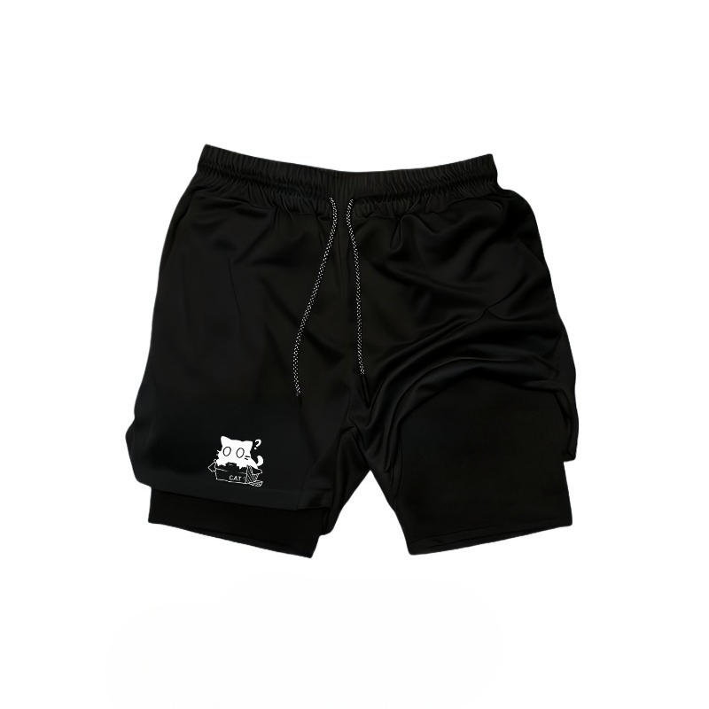 Quick Drying Breathable 2-in-1 - đánh giá và giá Compression Shorts Athletes