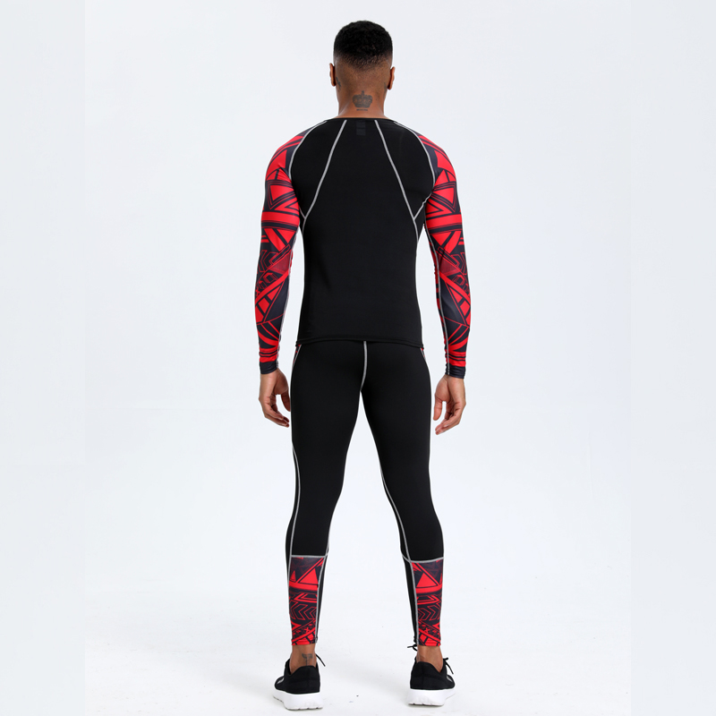 Men's PRO Sports Fitness Suit: - đánh giá và giá Compression Long Pant