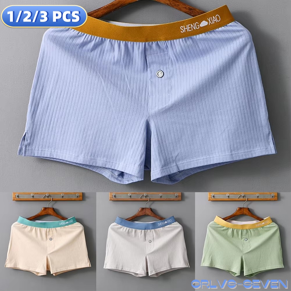 1/2/3 PCS Men's Panties Cotton - đánh giá và giá Boxer Shorts Modal