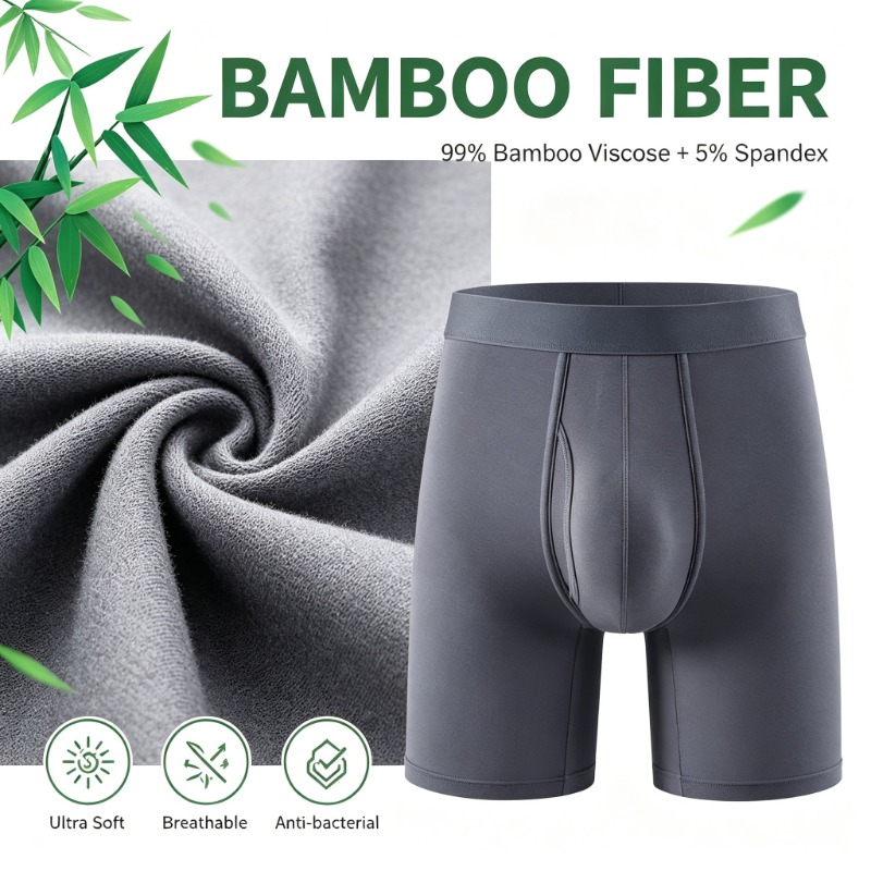 Big Pouch Men Bamboo Fiber Box - đánh giá và giá Bamboo Fiber Trunk
