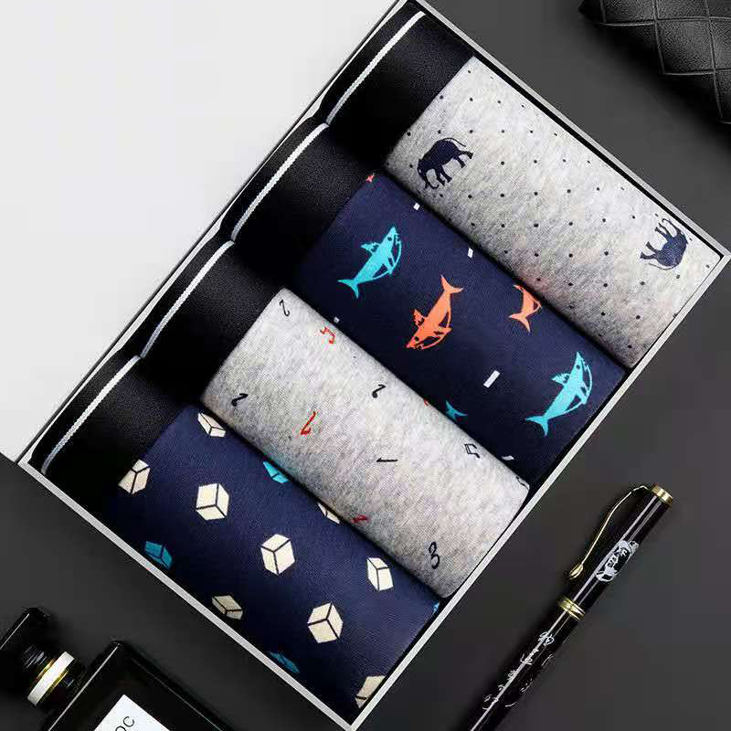 4Pcs/Lot Boxer Shorts Men Unde - đánh giá và giá Multi Pack Underwear