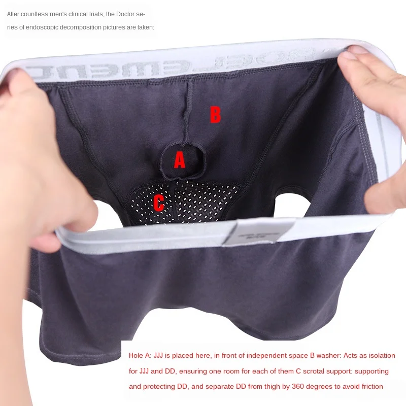 Men Ice Silk Separate Pouch Bo - đánh giá và giá Pouch Boxer Pouch