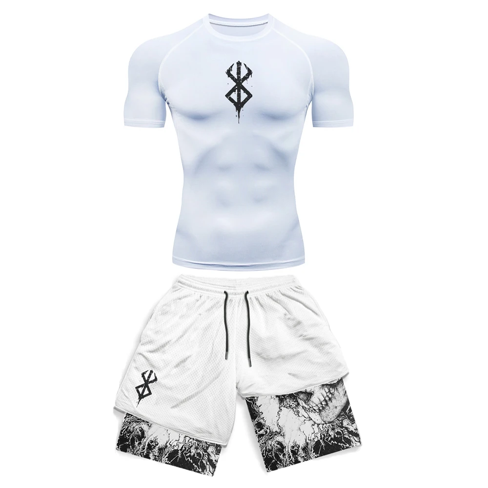 Anime 3D Printed Men's Compres - đánh giá và giá Compression Shorts Athletes