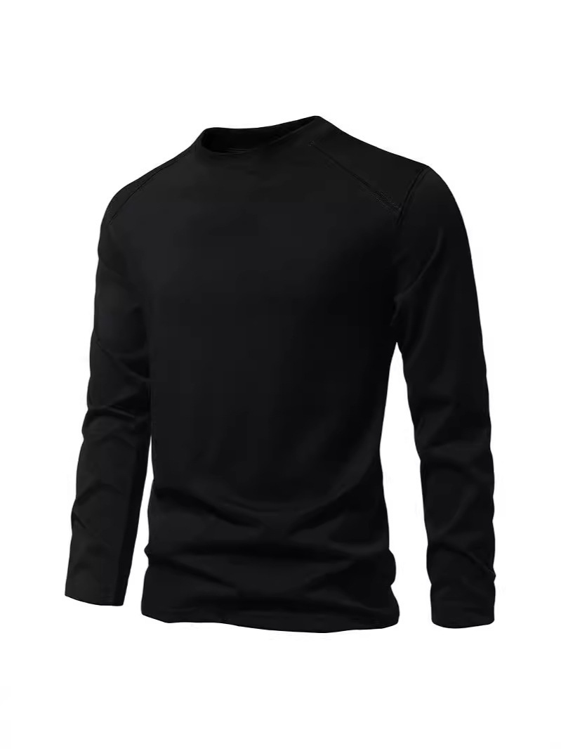 American Men's Long Sleeve T-S - đánh giá và giá Undershirt Crew Neck