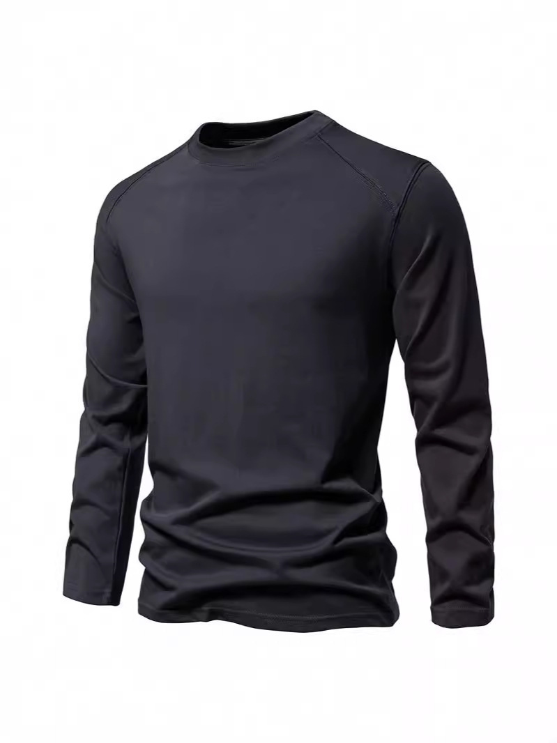 American Men's Long Sleeve T-S - đánh giá và giá Undershirt Crew Neck