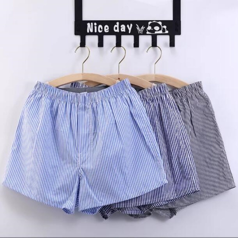 3 Cái/lốc M-3XL Cổ Điển Kẻ Sọc - đánh giá và giá Multi Pack Underwear