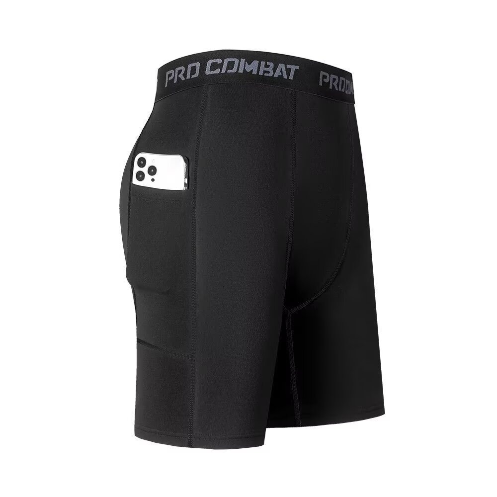 Mens Gym Shorts with Pockets W - đánh giá và giá Compression Shorts Athletes
