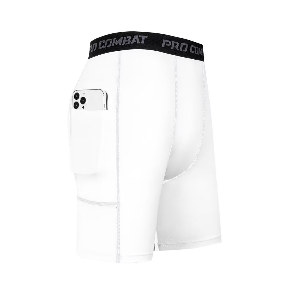 Mens Gym Shorts with Pockets W - đánh giá và giá Compression Shorts Athletes